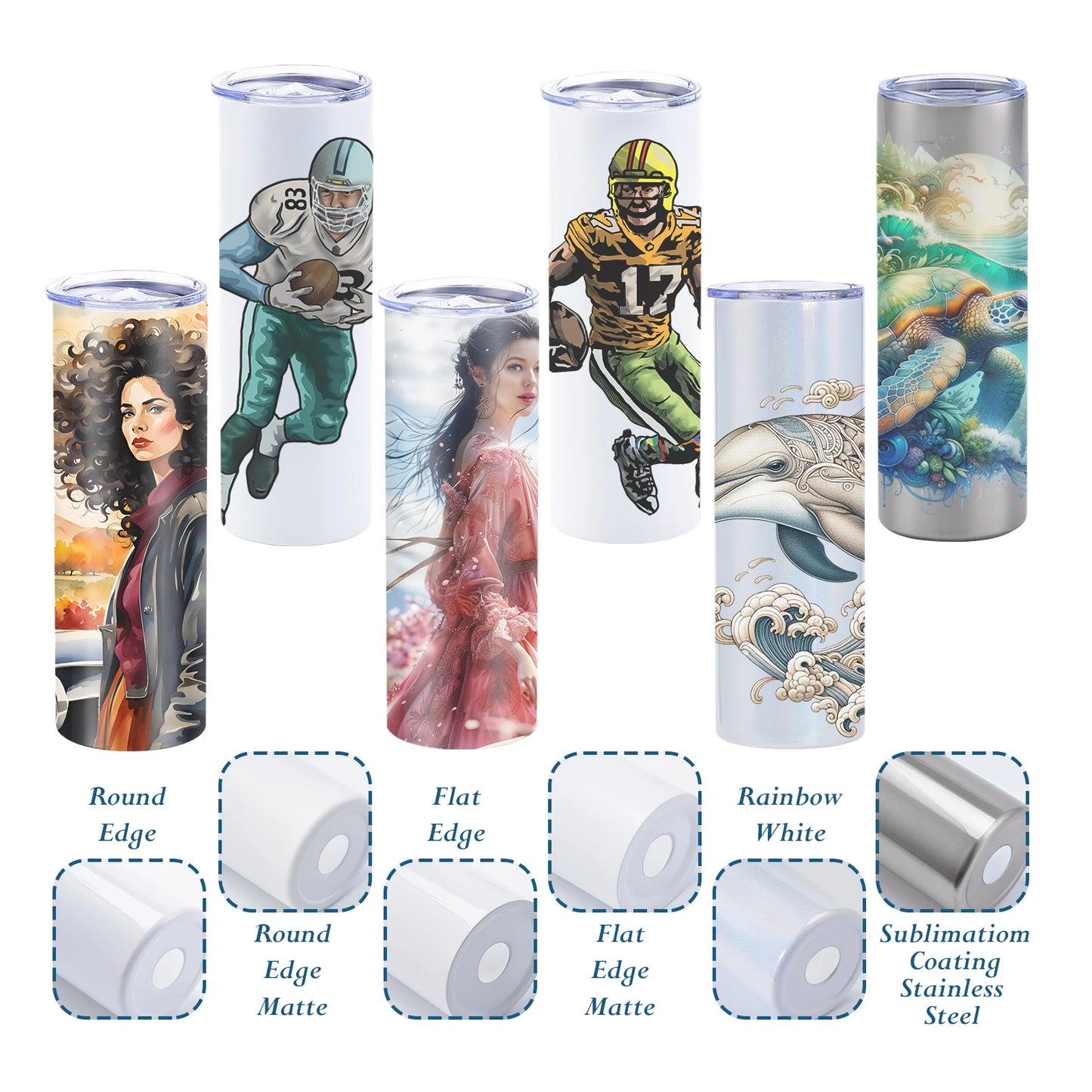 20oz Sublimation Blank Tumblers