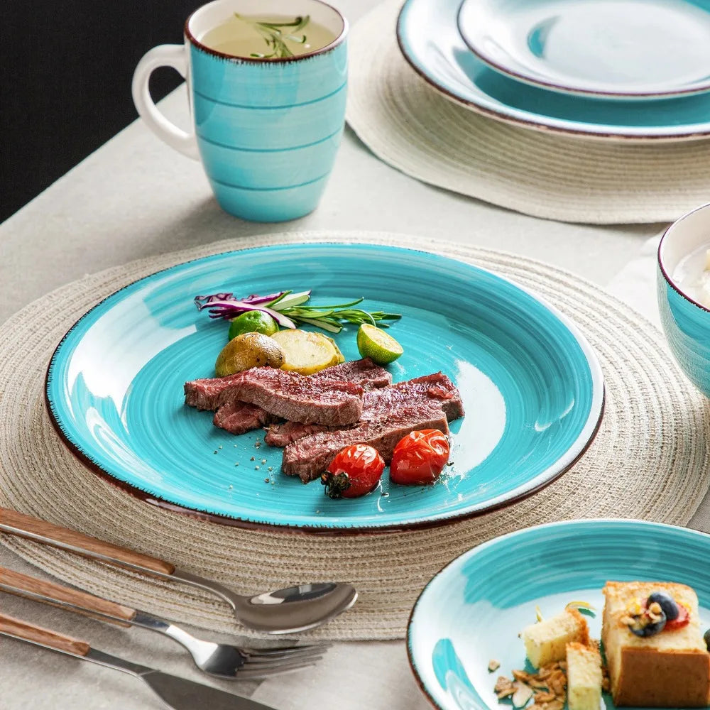 Vancasso Bella 16PCS Vintage Porcelain Dinnerware Set