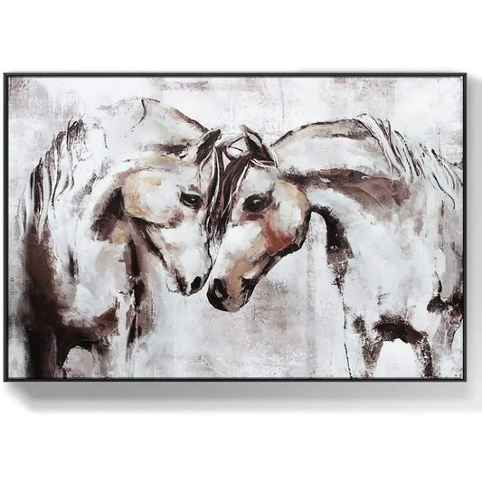 48x32 Inch Large Hand Painted Wall Art Oil Painting