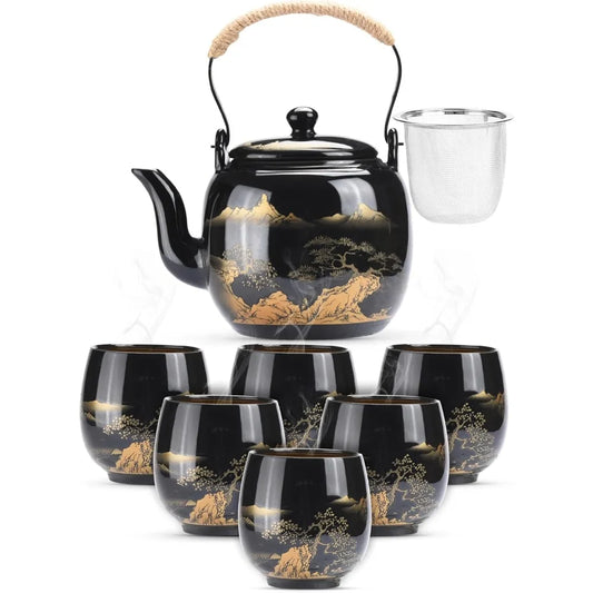 Elegantly Designed Porcelain Tea Set