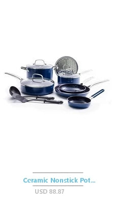 18 Piece Nonstick Stainless Steel Cookware Set