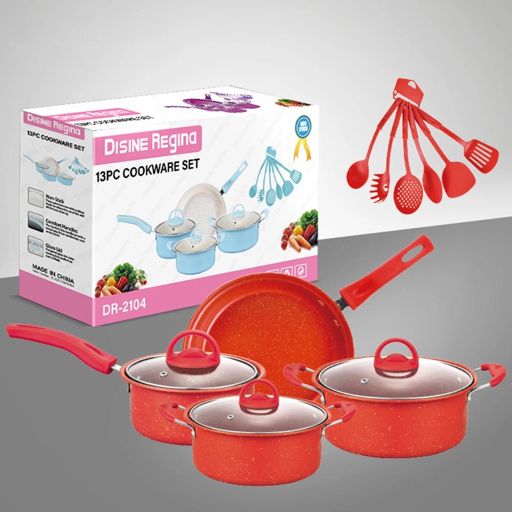 13-Piece Non-Stick Cookware Set