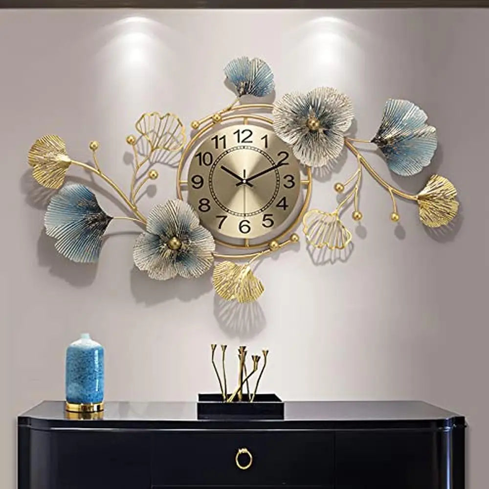 37 Inch Creative Metal Sun and Moon Design Wall