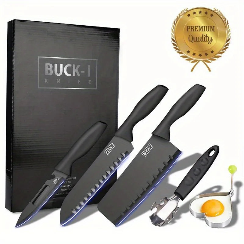 Exquisite stainless steel professional kitchen knife set