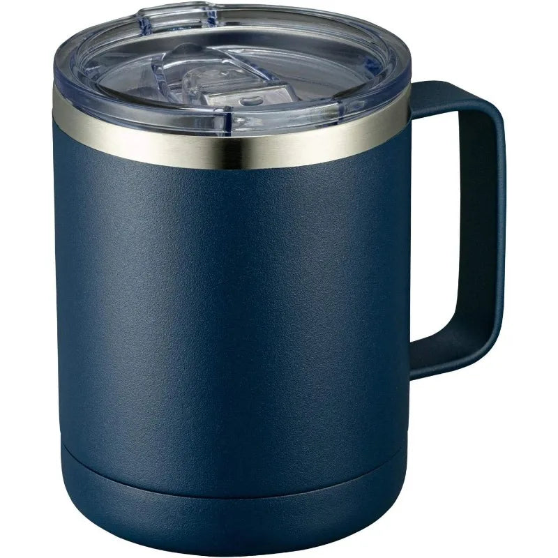 12oz Stainless Steel Insulated Coffee Mug With Handle