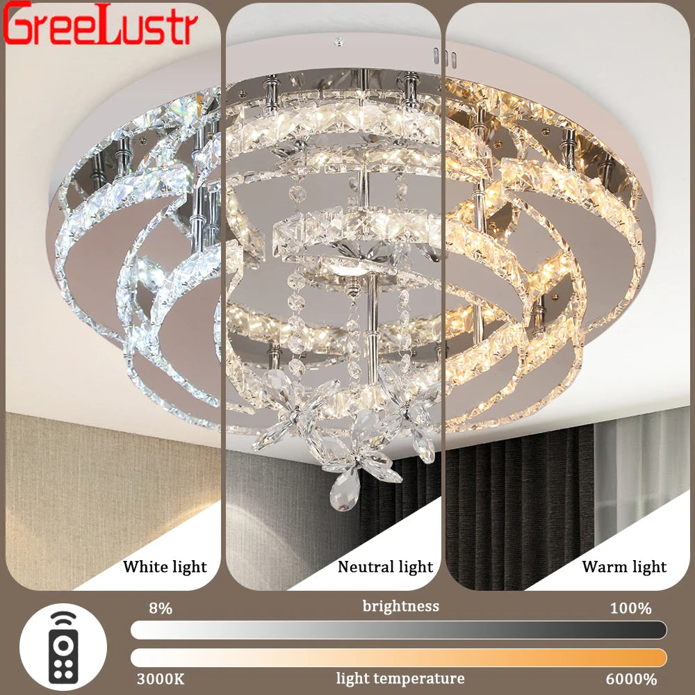 Modern Crystal Ceiling Chandelier