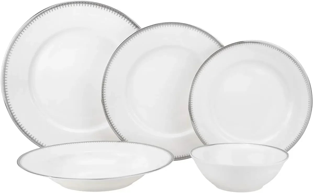 20-pc Luxury Bone China Dinner Set