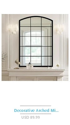 20x28 inch Frameless Crystal Crush Diamond Rectangle Wall Mirror