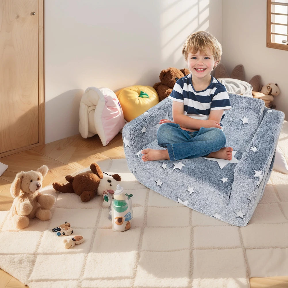 2-in-1 Folding Cute and Lazy Sofa