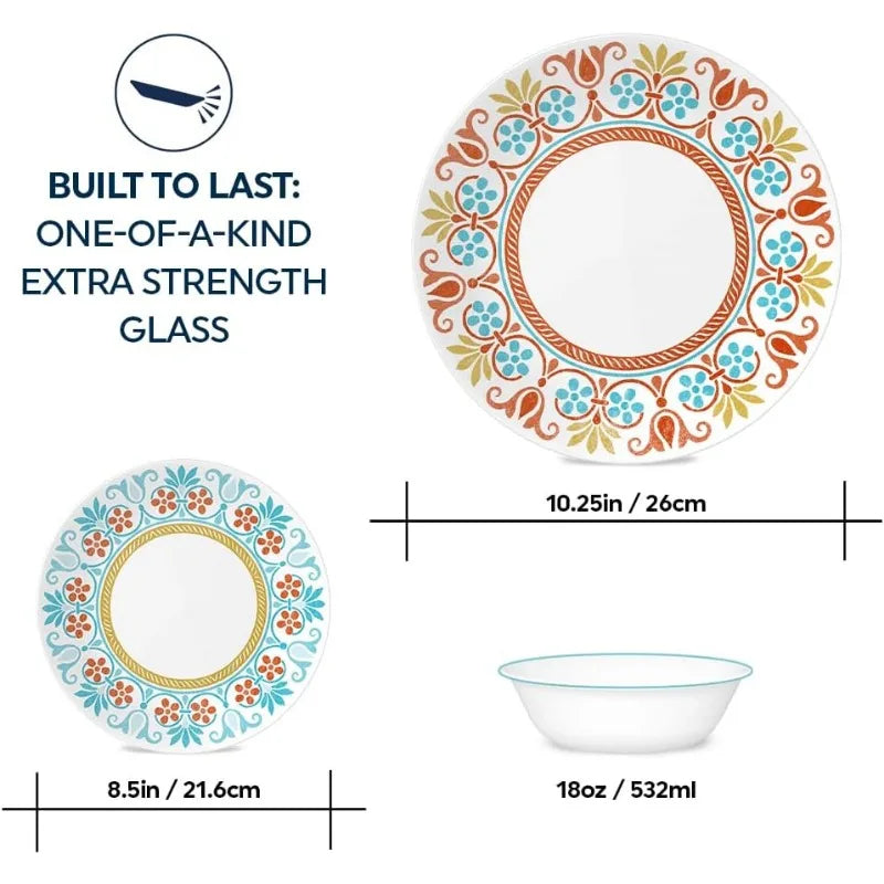 18-Piece Service for 6 Dinnerware Sets