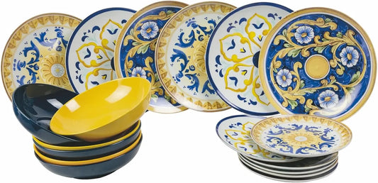 18 Piece Ceramic Tableware Set