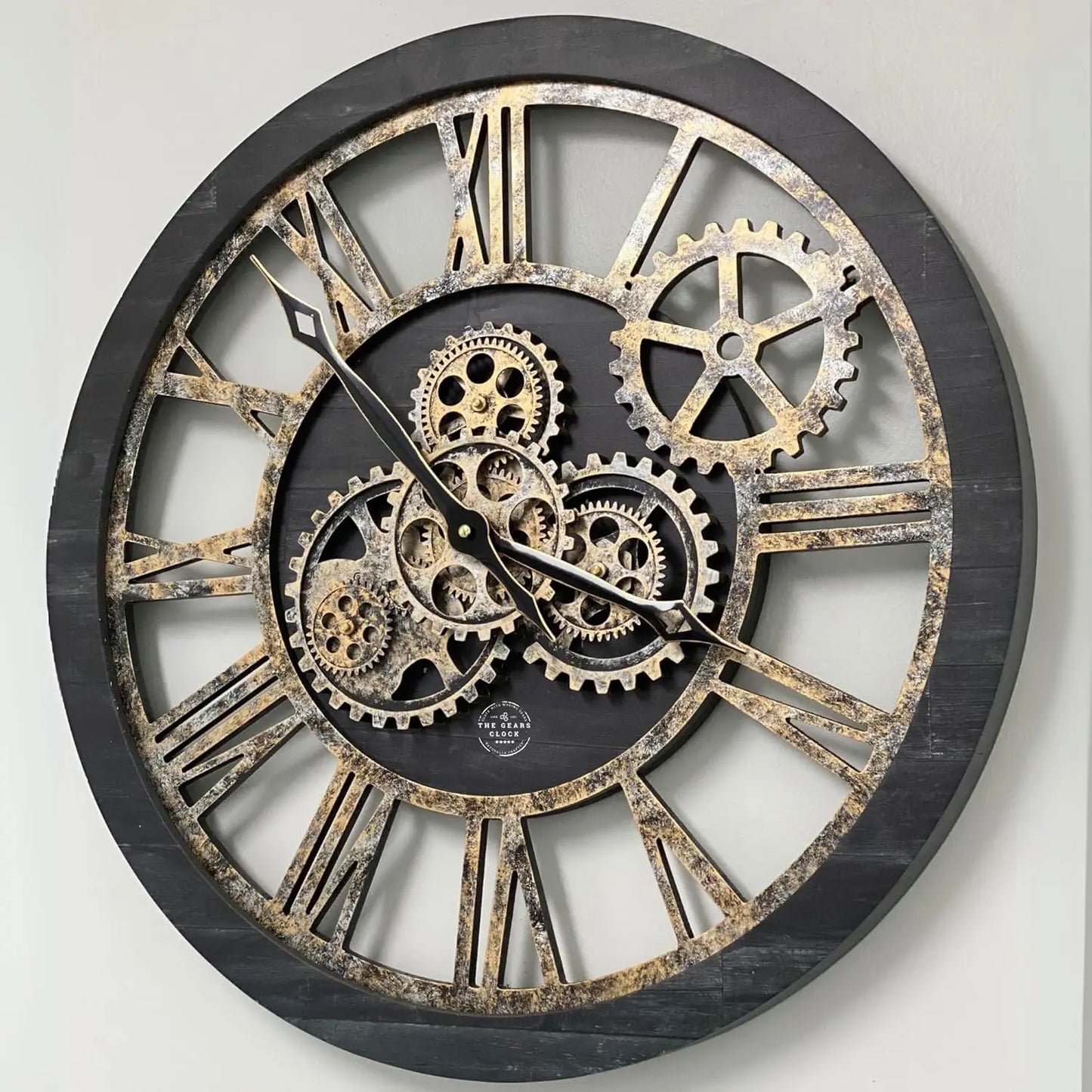 The Original Real Moving Gear Wall Clock (24 inch (60cm)