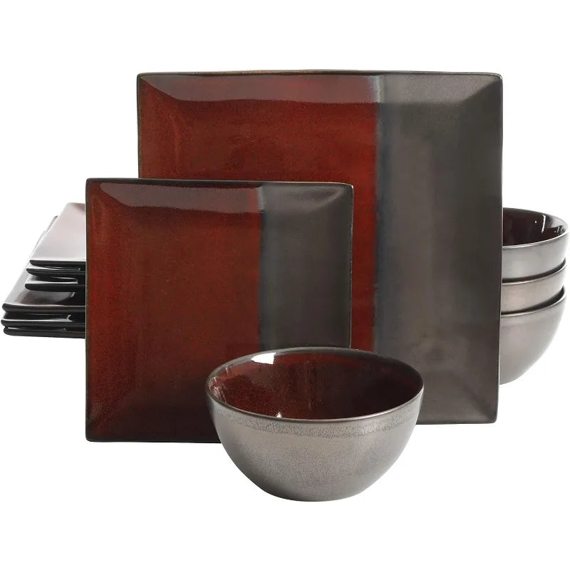 Althea Reactive Dinnerware Set, Service for 4 (16pcs)