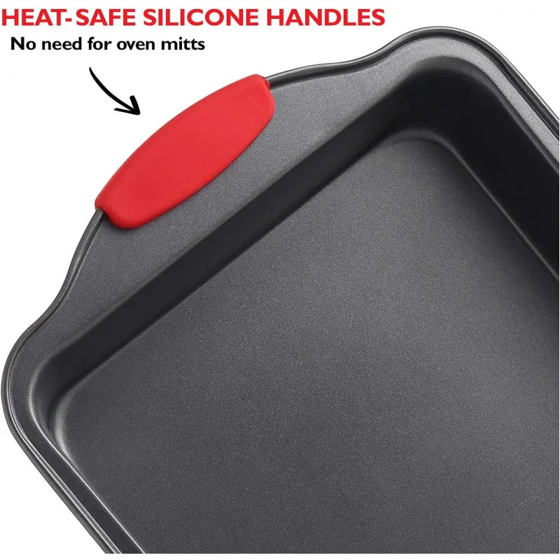 15 piece Nonstick bakeware set with baking pans set, with muffin pan, cake & cookie sheets