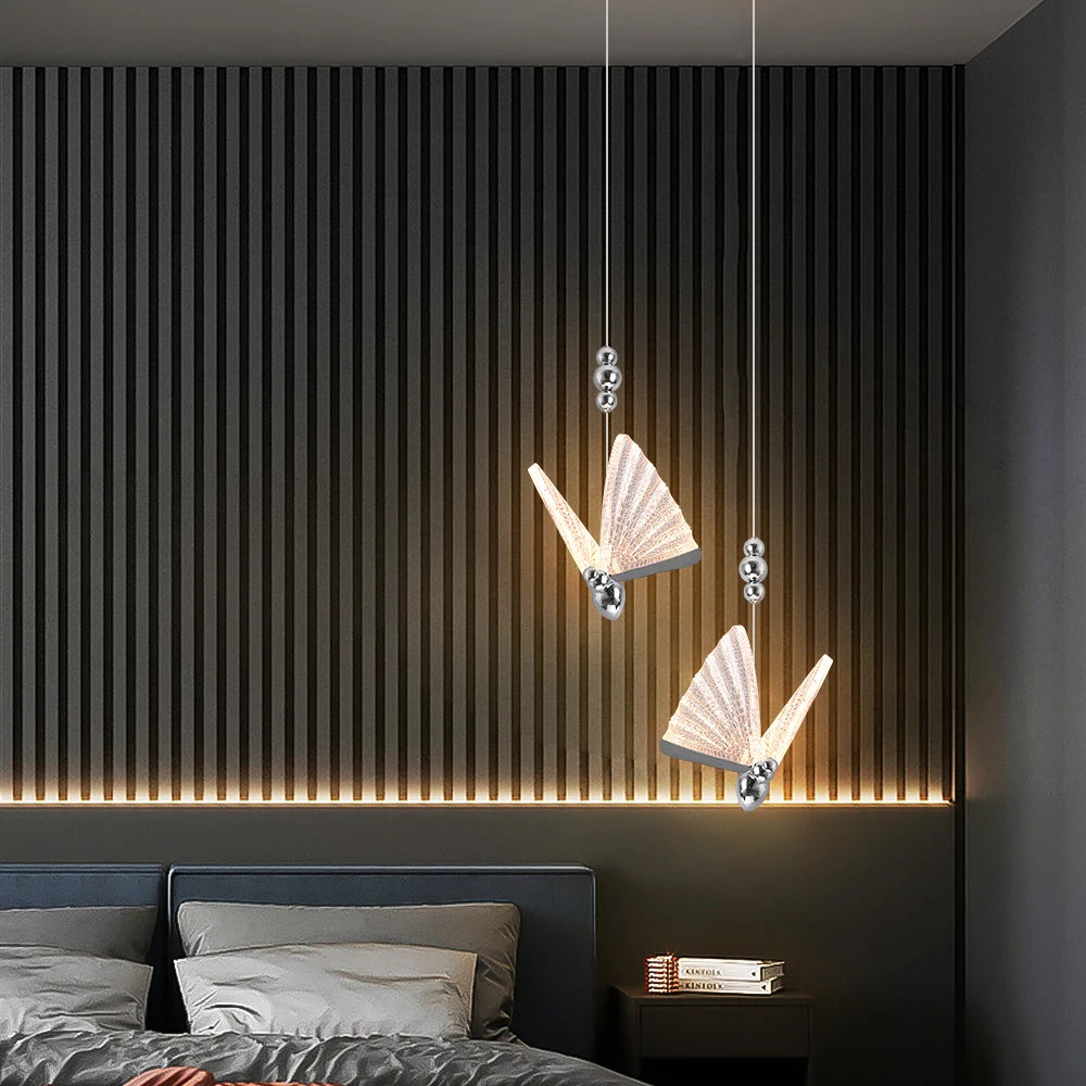 Modern LED Butterfly Pendant Chanderlier