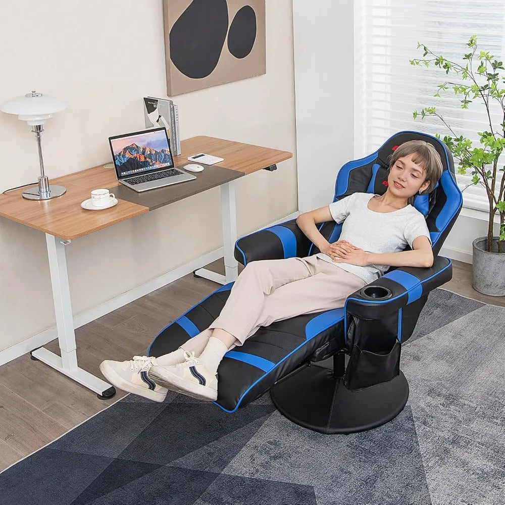 Adjustable Massage Gaming Recliner Chair