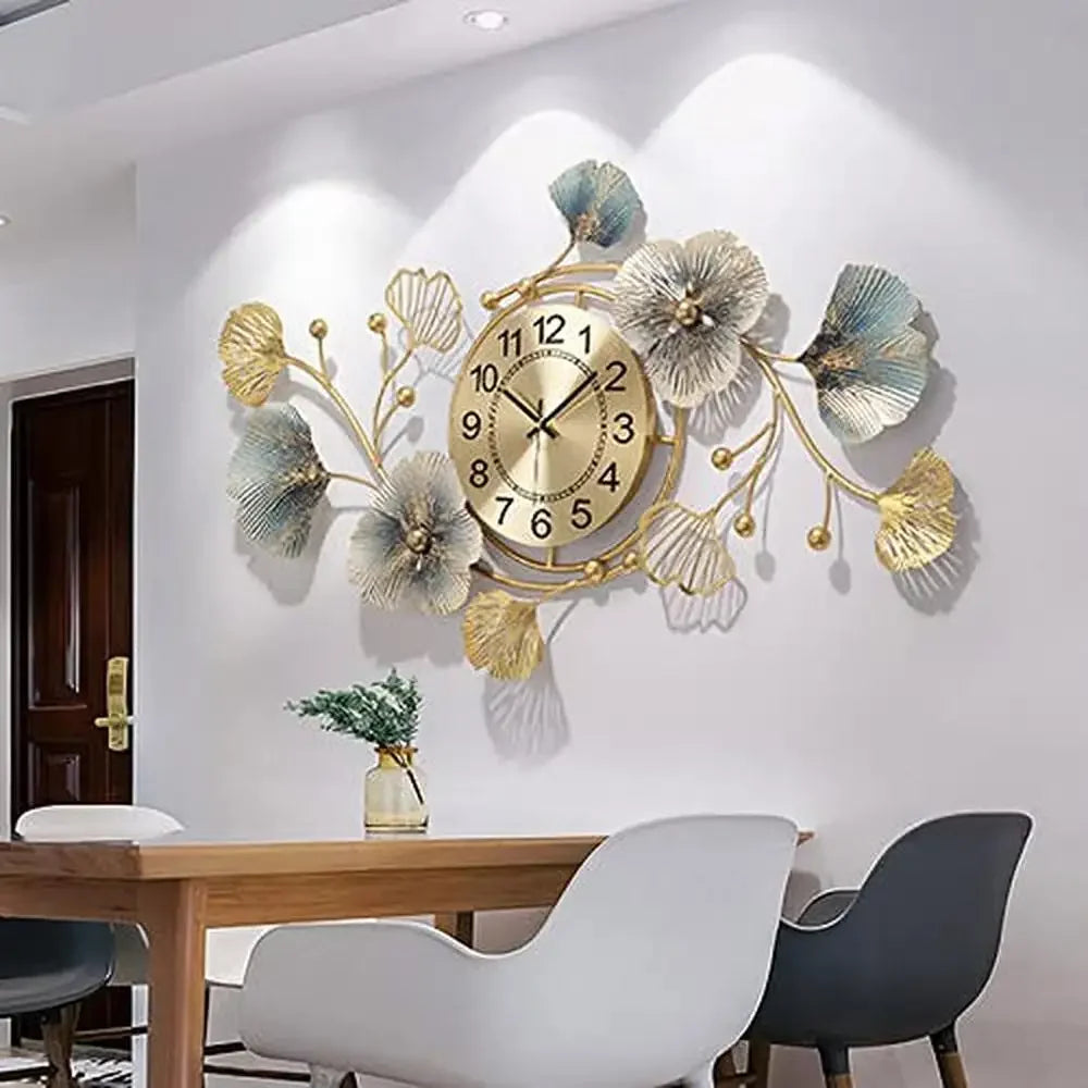 37 Inch Creative Metal Sun and Moon Design Wall