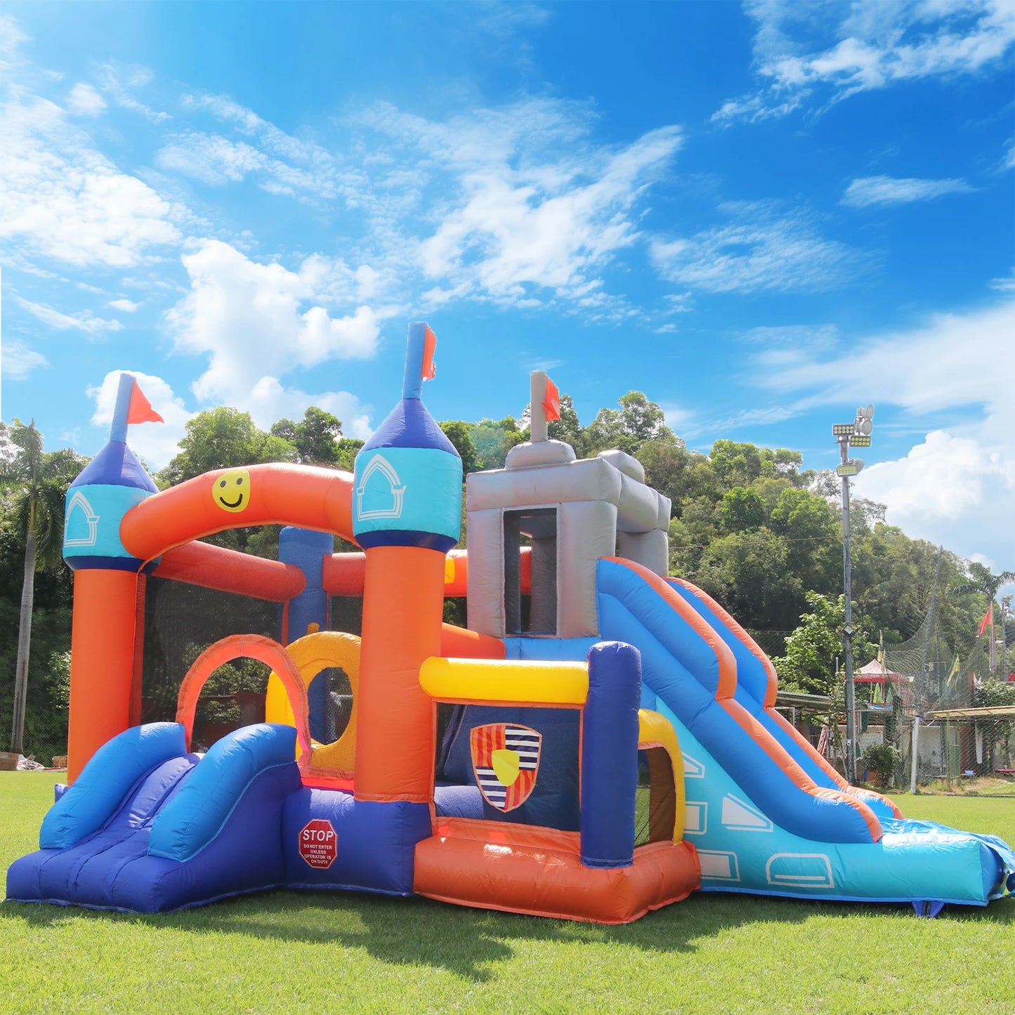 Commercial Inflatable Bounce House, with Blower