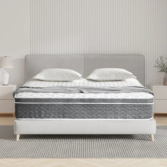 10/12/14 Inch Hybrid Motion Isolation Mattress in A Box - Size Optional