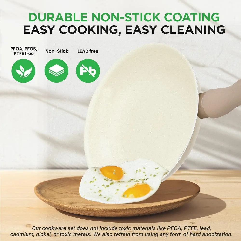 Professional Non-Stick Cookware and Bakeware Set