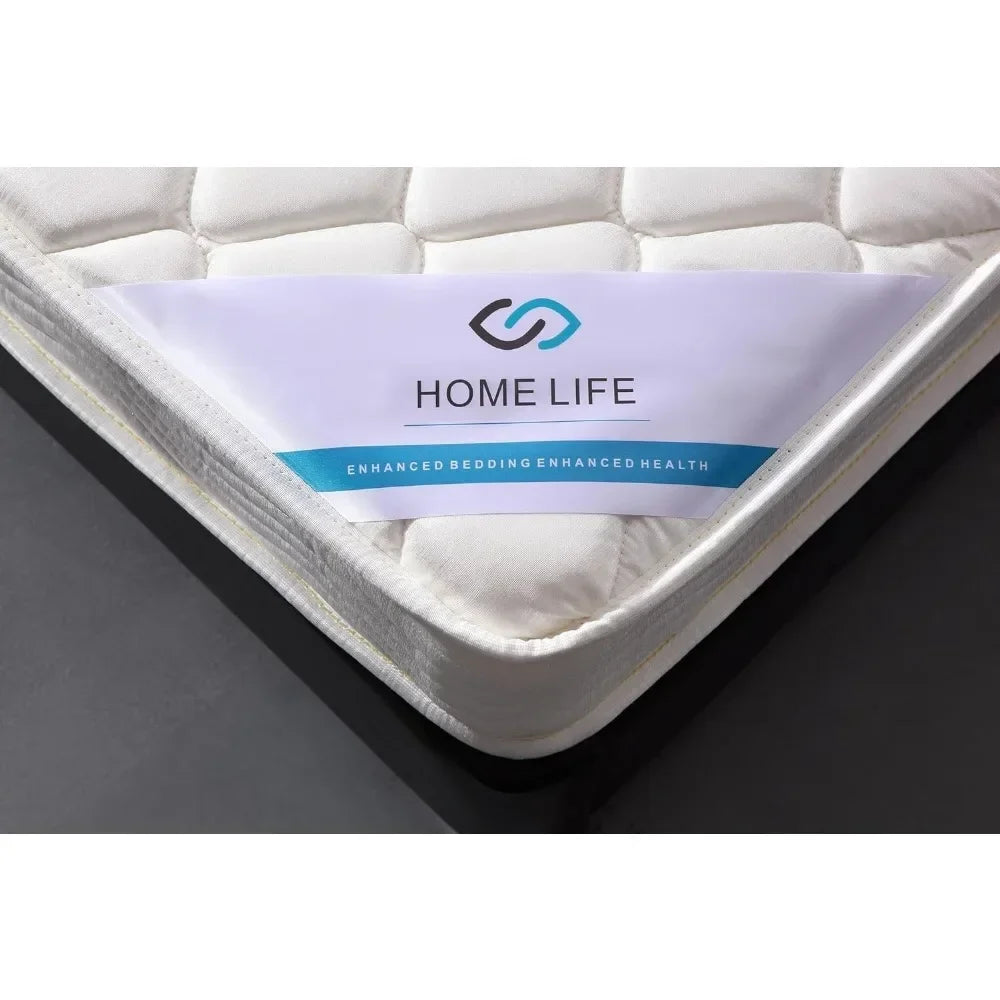 Comfort Sleep 6-Inch Mattress GreenFoam Certified - Twin White Mattress