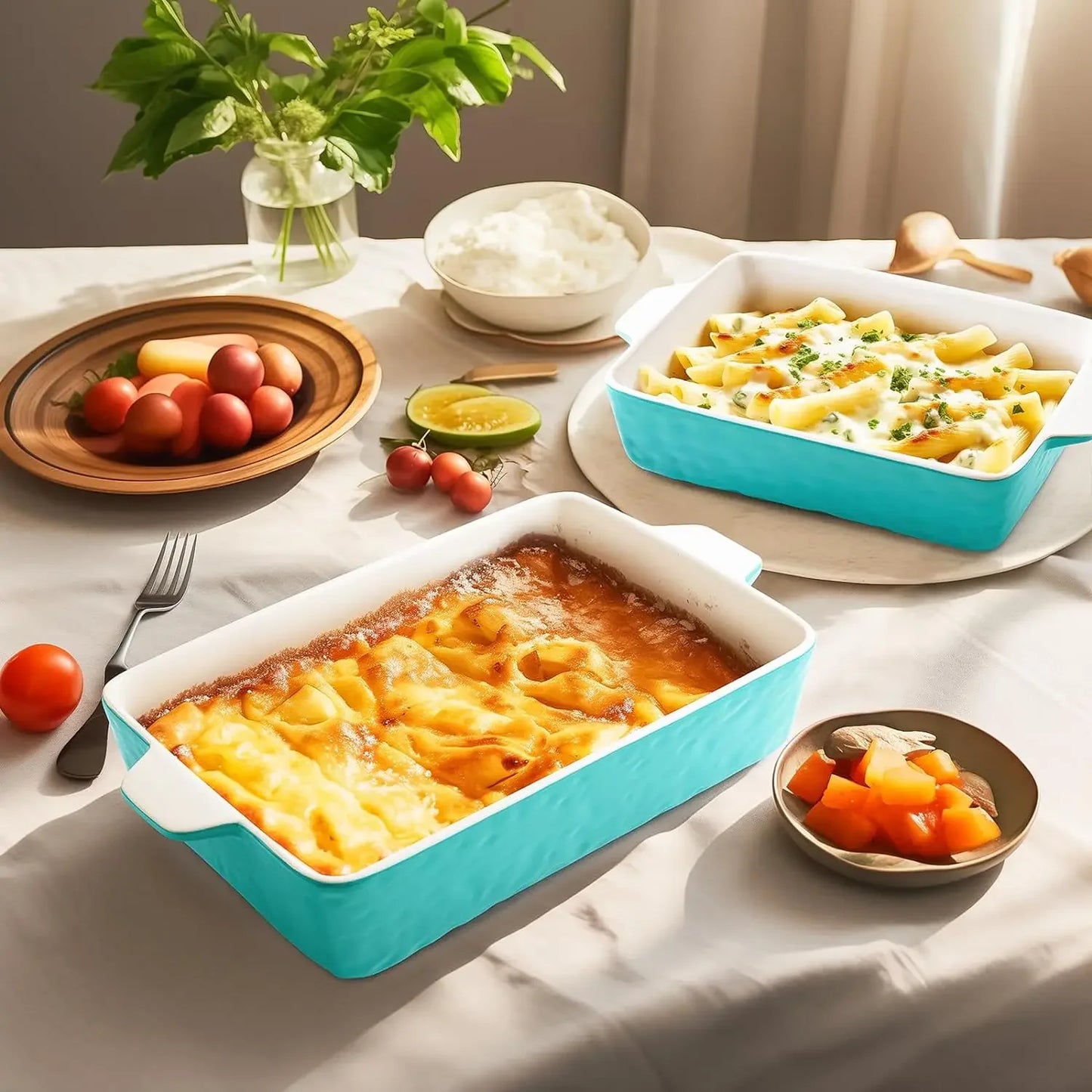 Deep Ceramic Bakeware Set