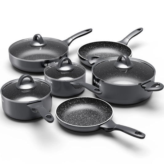 10 Piece Induction Cookware Set