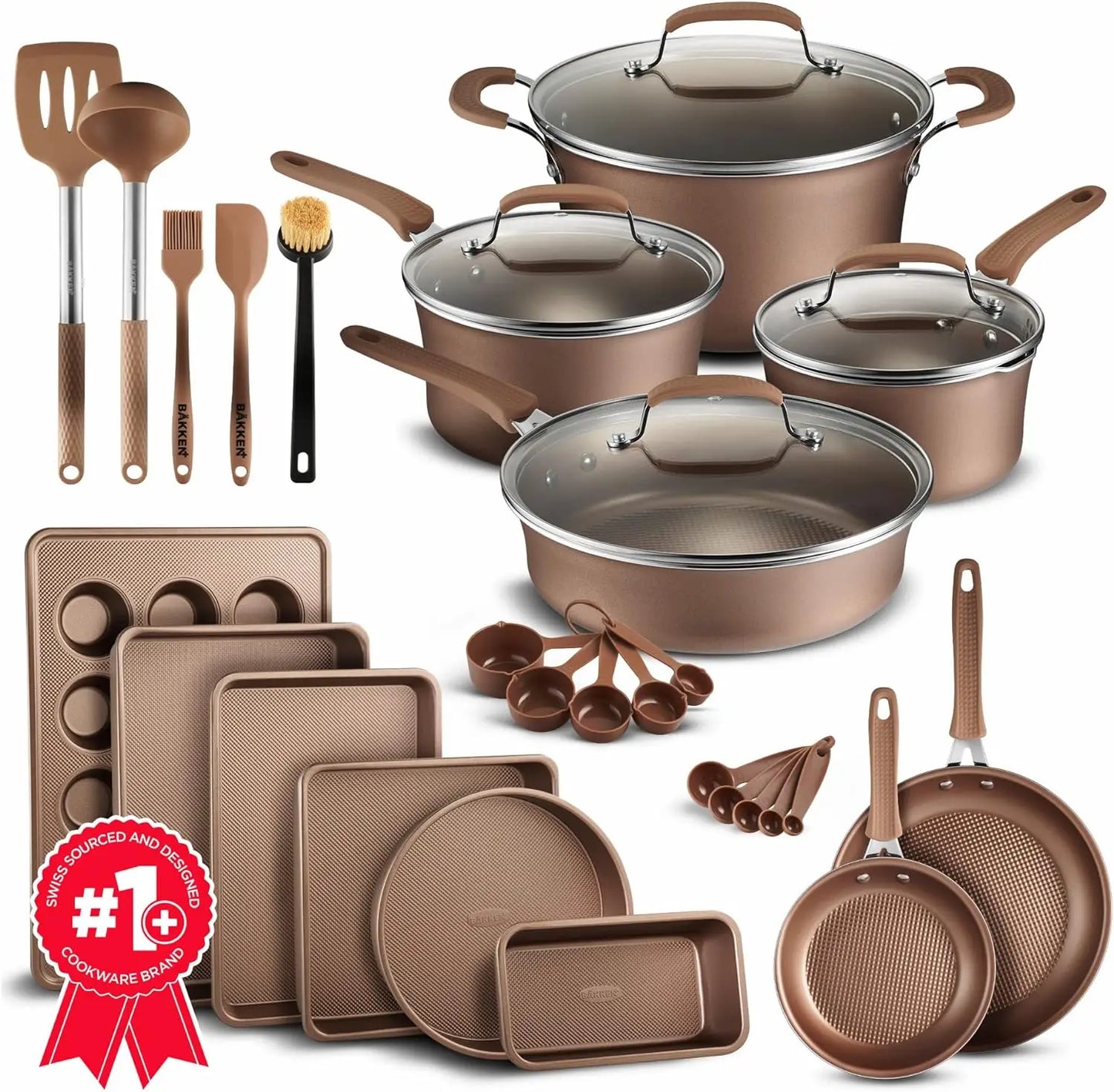 23 Piece Cookware and Bakeware Set