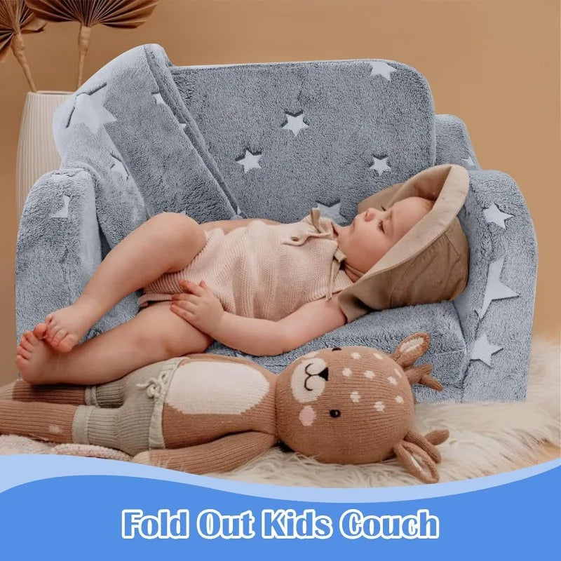 Comfy Baby Fold Out Convertible Sofa Couch