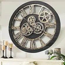 The Original Real Moving Gear Wall Clock (24 inch (60cm)