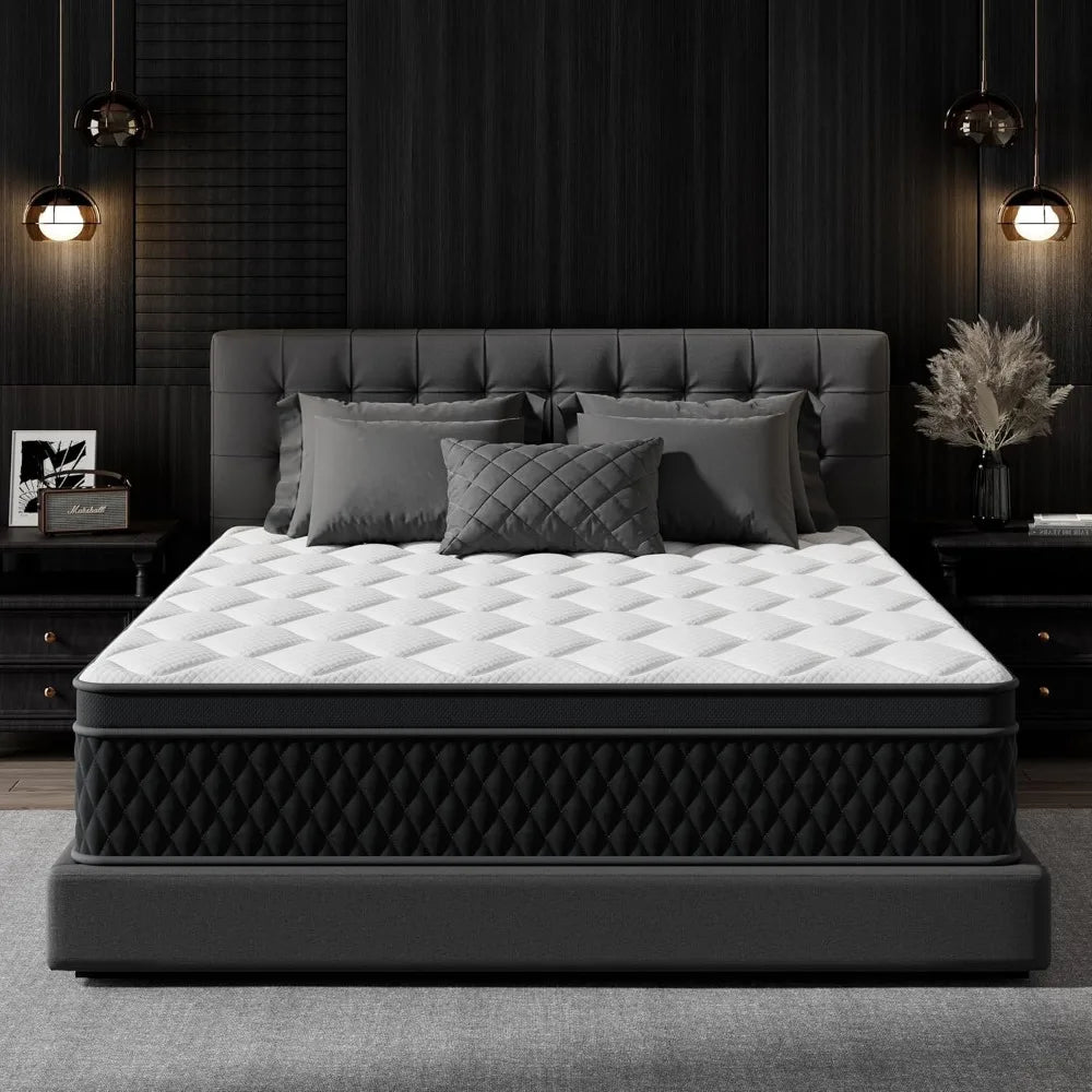 10 Inch Hybrid Memory Foam Mattress in a Box
