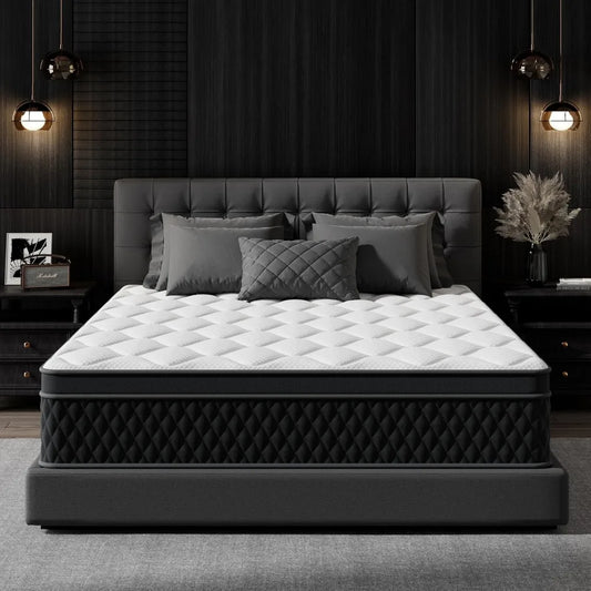 10 Inch Hybrid Memory Foam Mattress in a Box