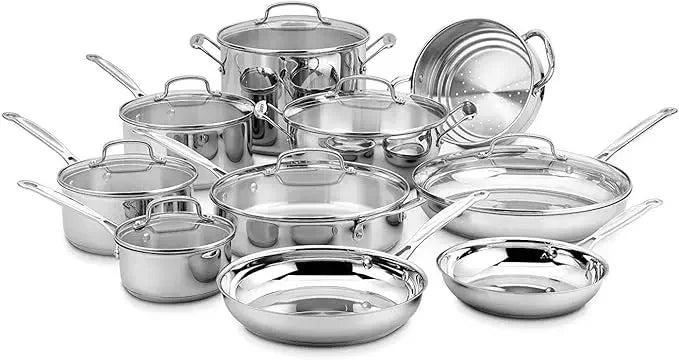 Cuisinart Chef's Classic Collection Stainless Steel Cookware Set