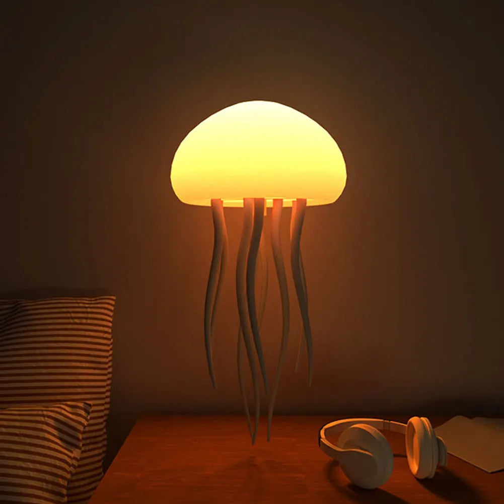 Voice Control Jellyfish Atmosphere Night Light