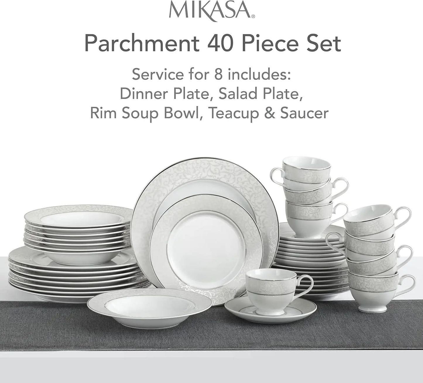 40-Piece Dinnerware Set