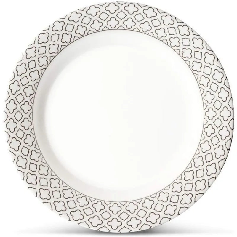 12-Piece Melamine Dinnerware Set - Service for 4, BPA free and dishwasher safe