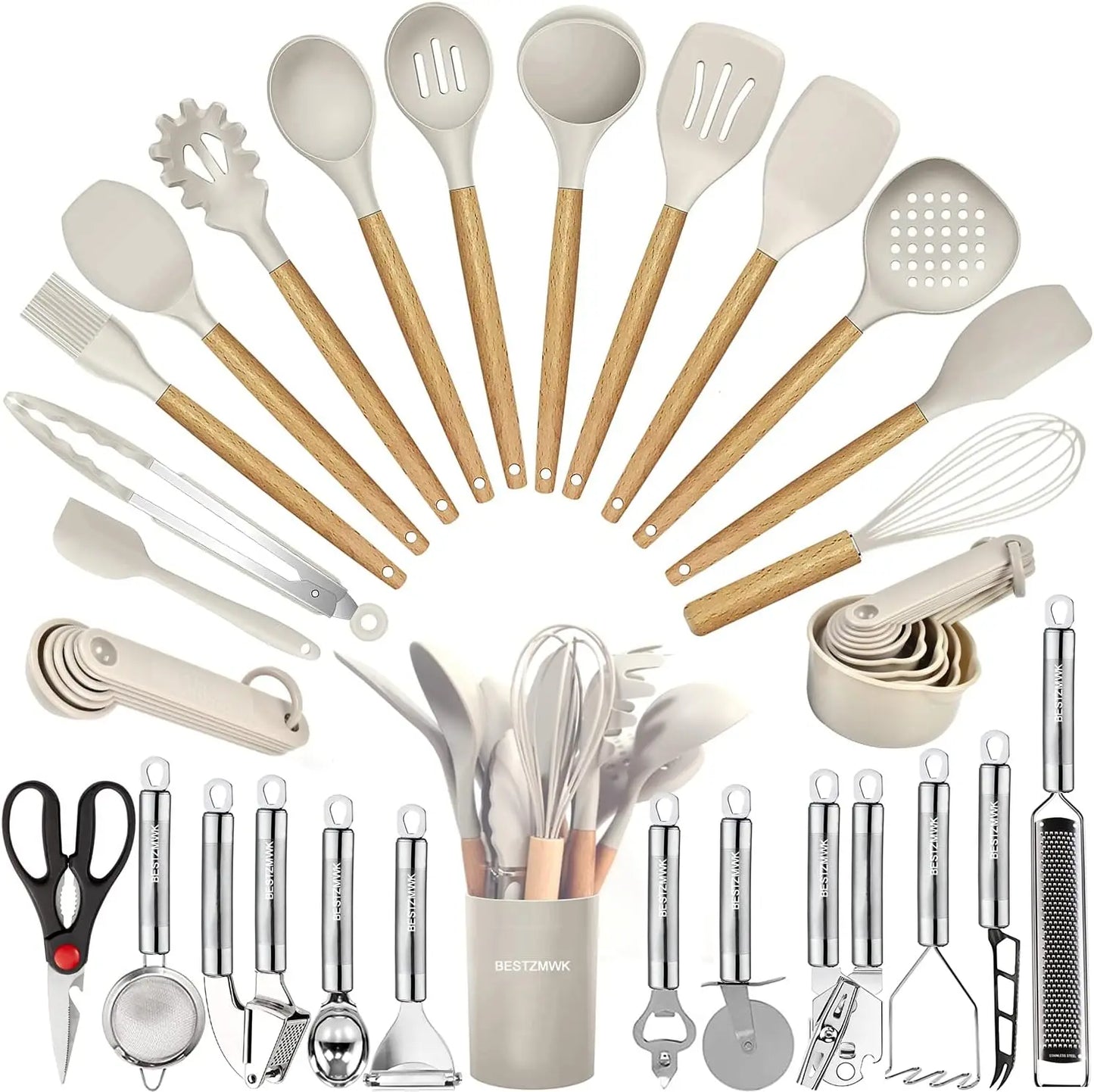 35 PCs Heat Resistant Kitchen Utensils Set