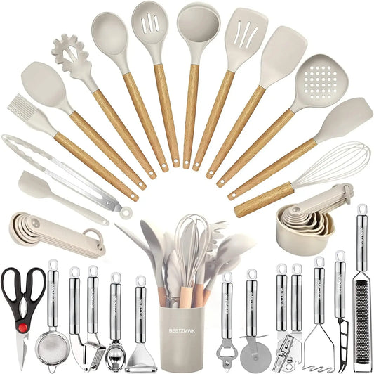 35 PCs Heat Resistant Kitchen Utensils Set