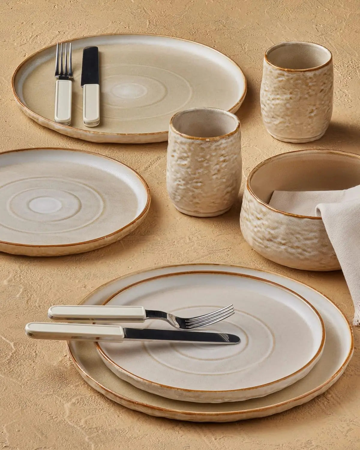 Stone by Mercer 16-Piece Stoneware Dinnerware Set