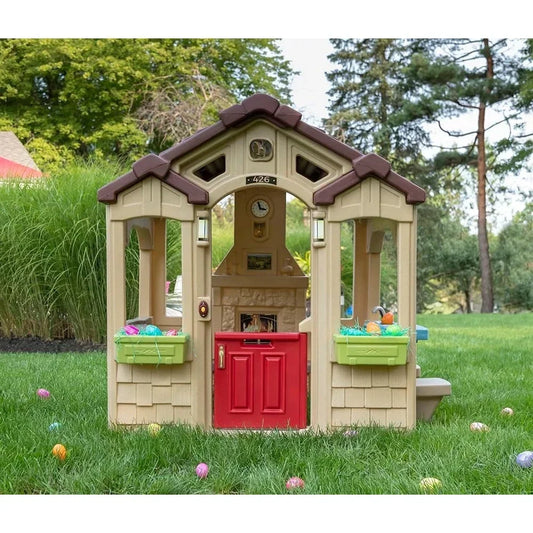 Indoor and Outdoor Charming Cottage Kids Playhouse