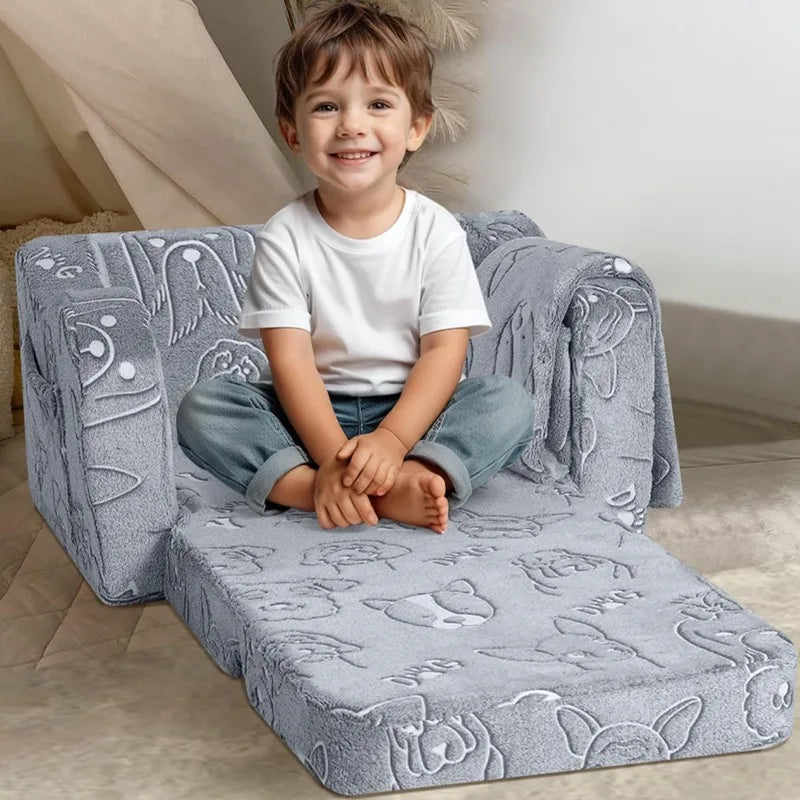 Comfy Baby Fold Out Convertible Sofa Couch