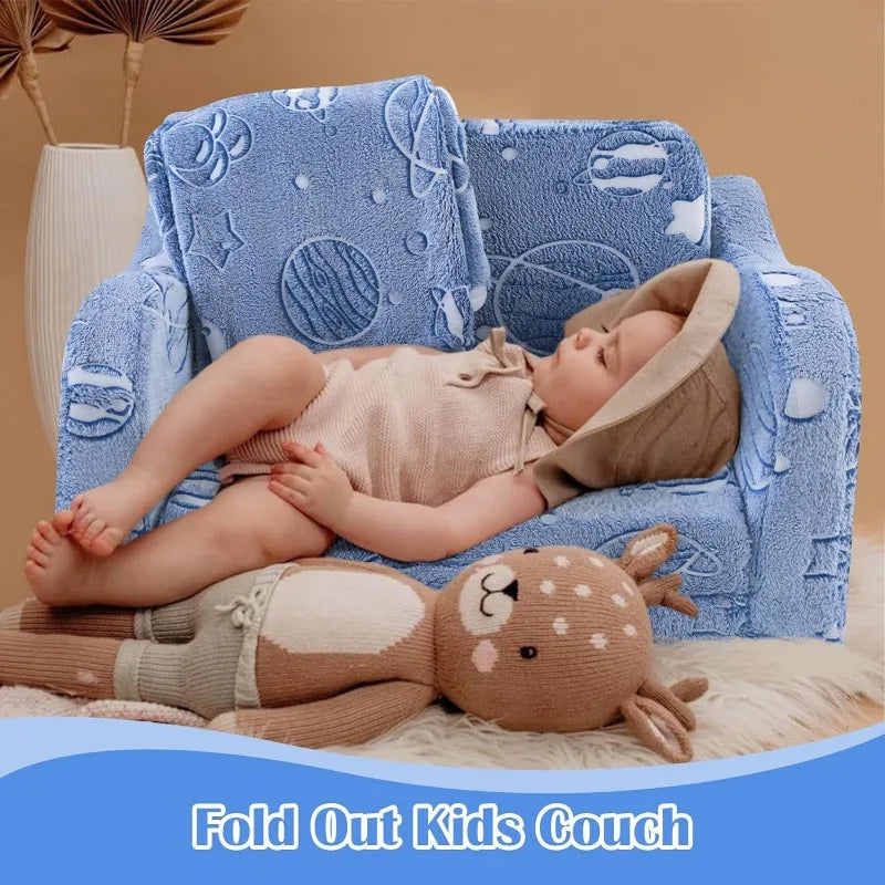 Comfy Baby Fold Out Convertible Sofa Couch