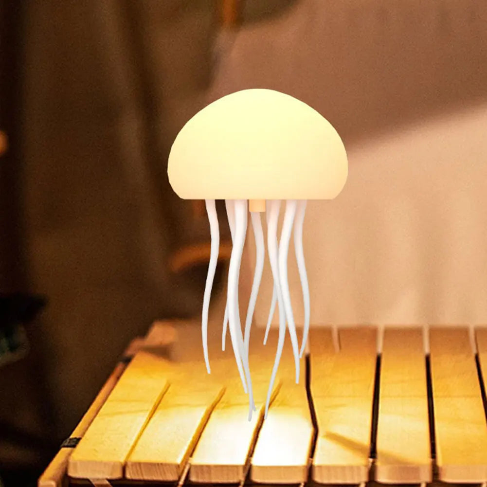 Voice Control Jellyfish Atmosphere Night Light