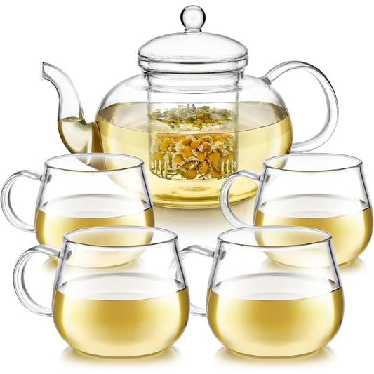 Pyrex Teapot Set