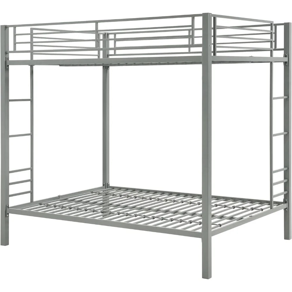 Full Size Kids Metal Bunk Bed Frame