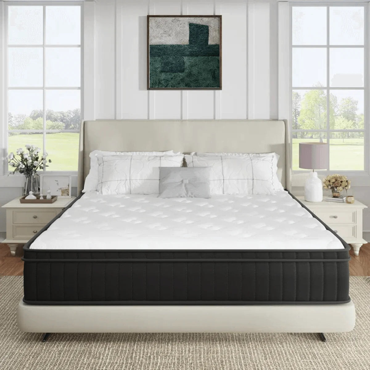 Medium Firm Hybrid Mattress with Gel Memory Foam