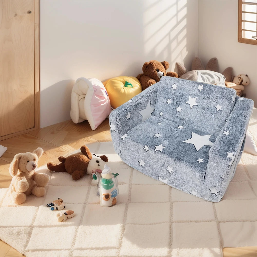 2-in-1 Folding Cute and Lazy Sofa