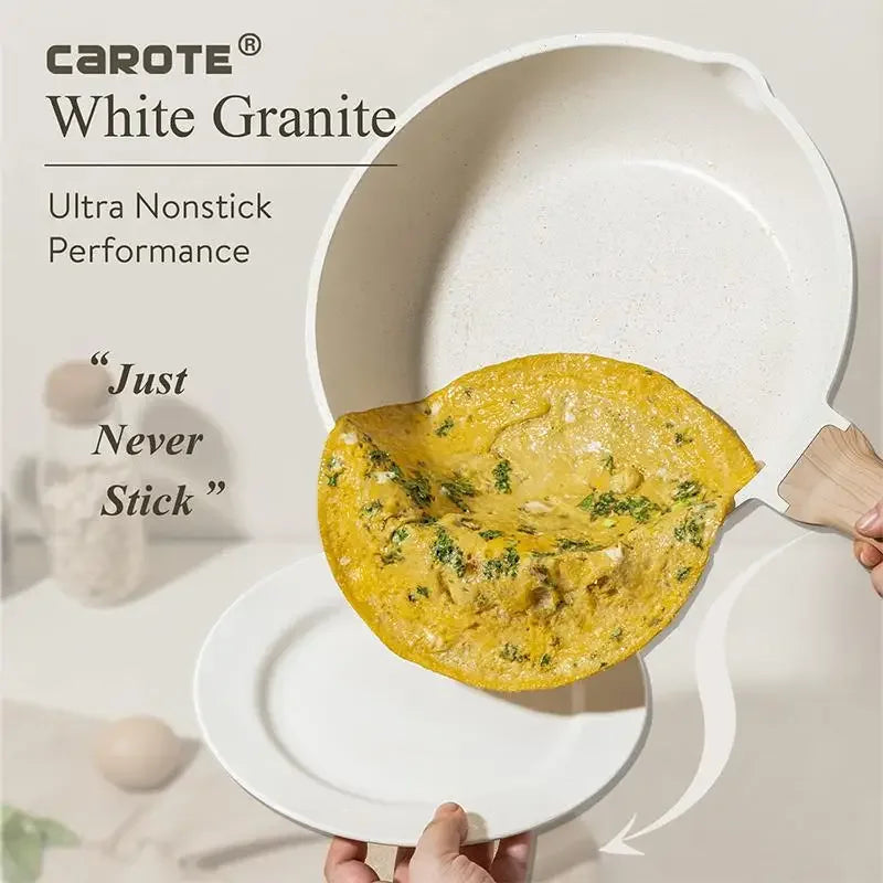 10 Pcs/11 Pcs CAROTE Nonstick Cookware Sets