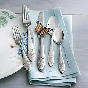 Butterfly Meadow 24-Piece Bowl Set