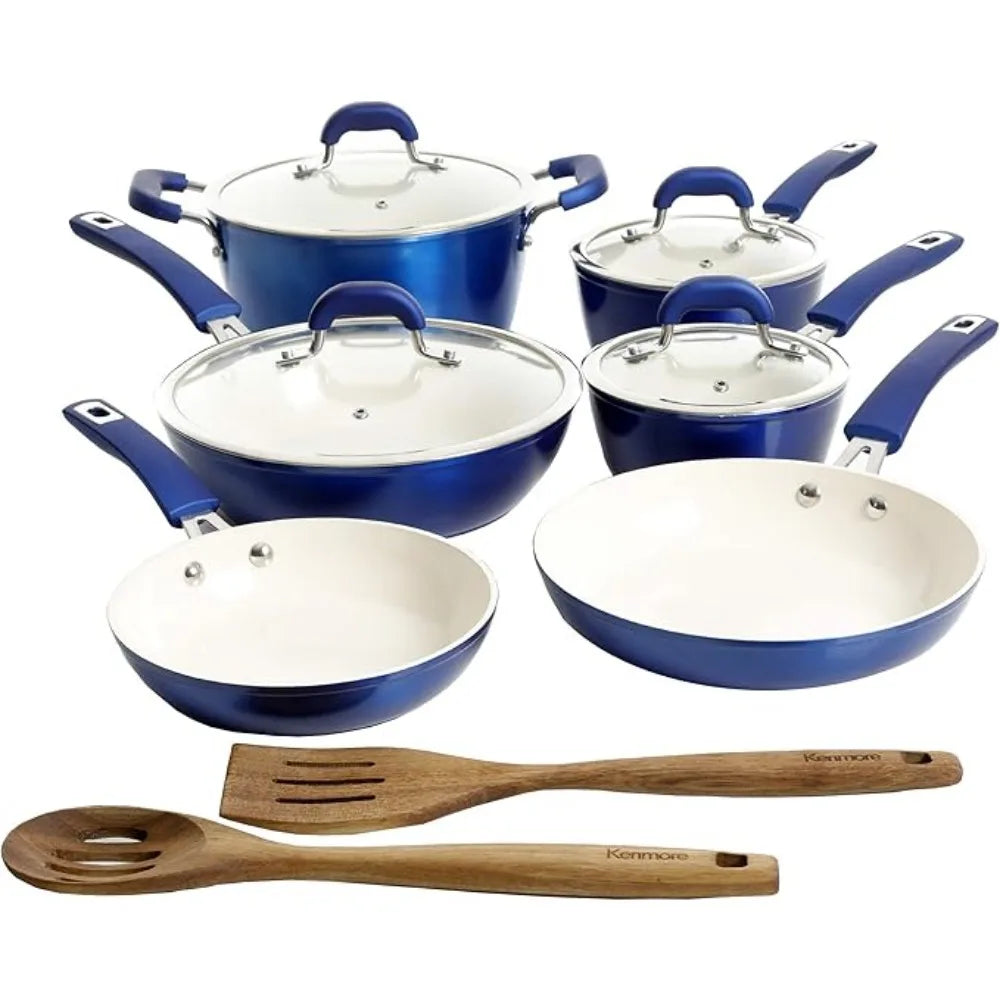 HEAVY-GAUGE FORGED ALUMINUM Non-stick Cookware Set